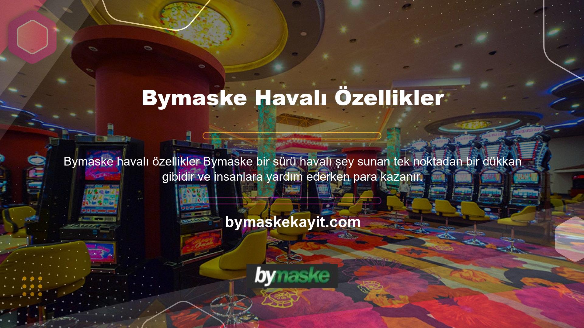 Bymaske birinci sınıf hizmetler sunan ve kullanıcıların para kazanmasına yardımcı olan güvenilir bir platformdur