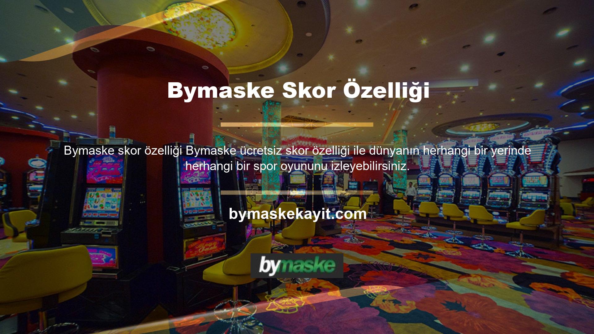 Bymaske düşük komisyon oranları, uygun mevduat yöntemleri, voleybol sahalarında yüksek faiz oranları ve çok çeşitli casino oyunları için tanınan popüler bir çevrimiçi casinodur